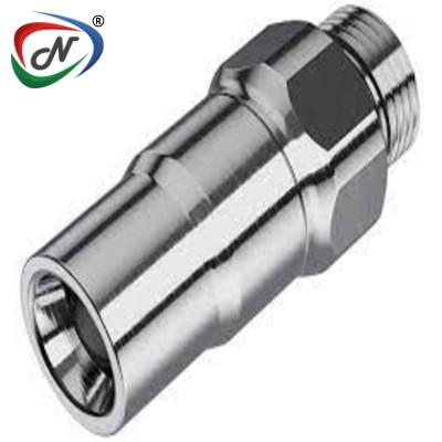  BLQ4D31006 1/4â€³ Blind Mate G 3/8 (BSPP) Valved In-Line Liquid Cooling Coupling Body