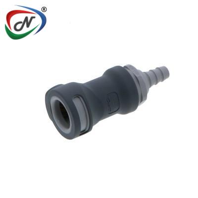 NS4D17004 1/4 Hose Barb Valved In-Line Coupling Body